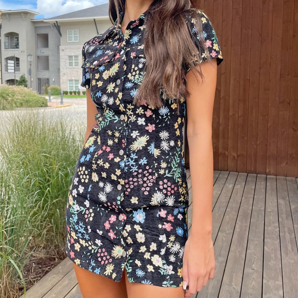 Floral Mini Dress
